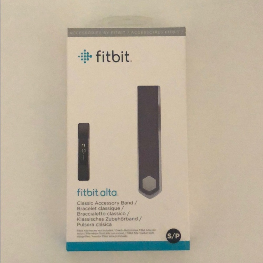 Fitbit Alta Classic Band/ Plum; Unopened.